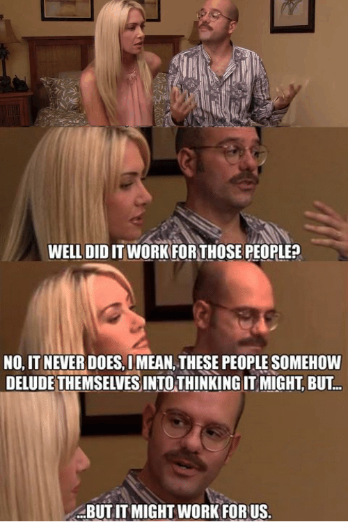 but it might work for us